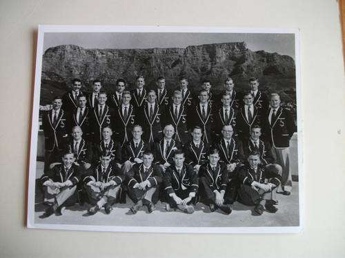 Original Springbok Rugby Team Photo 1961 Touring team to UK and France